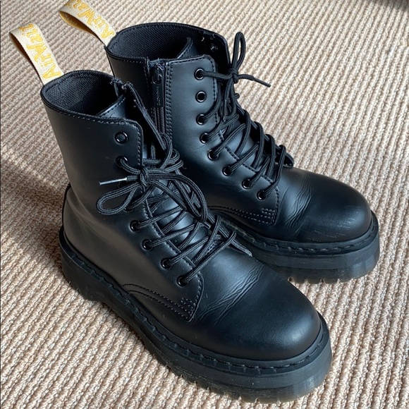 Dr. Martens Shoes - Dr. Martens Jadon II Mono Platform Boots